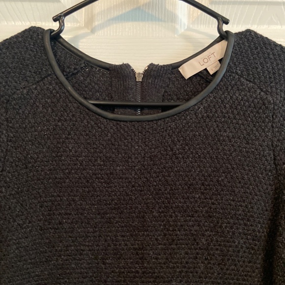 Charcoal grey sweater dress - Picture 2 of 3